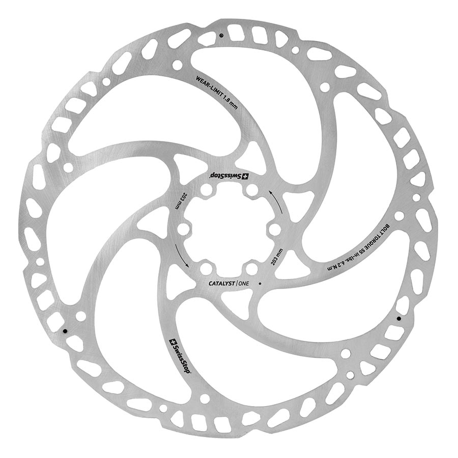 SwissStop Catalyst one 6 Bolt, Rotor, 203mm