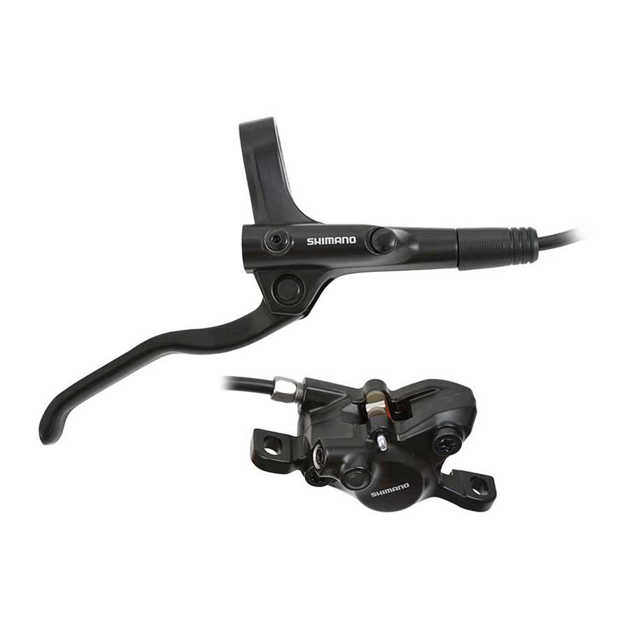 Shimano, BL/BR-MT200, MTB Hydraulic Disc Brake, Rear, Post mount, Black, Set