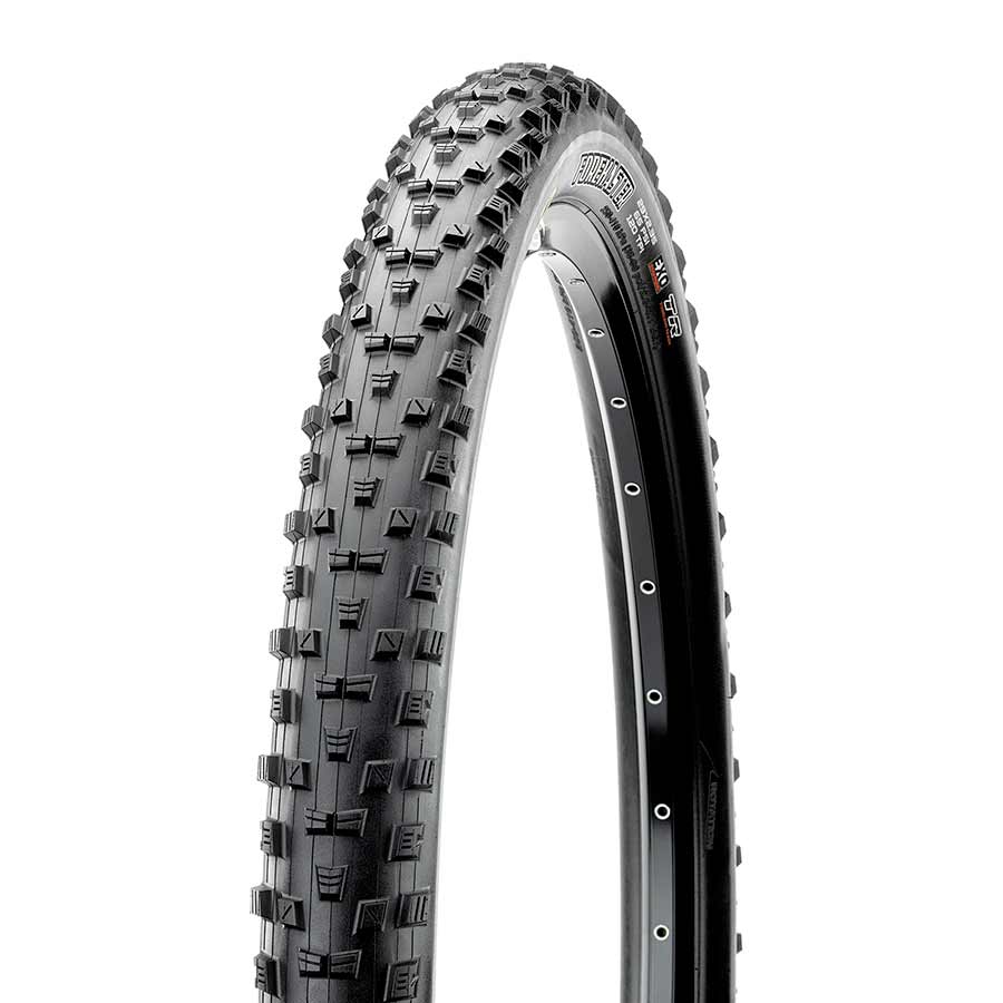 Maxxis, Forekaster, Tire, 27.5''x2.35, Folding, Tubeless Ready, Dual, EXO, 120TPI, Black