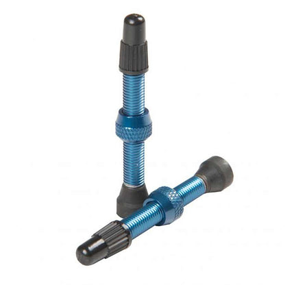 Stans No Tubes, Tubeless Valves, Tubeless Valve, Presta, 44mm, Blue, Pair