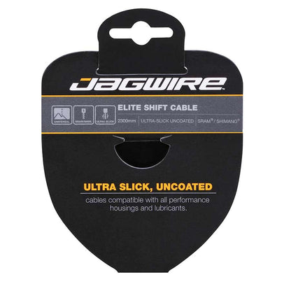 Jagwire, Elite Stainless Steel Ultra-Slick, Shift cable, 1.1mm x 2300mm, Shimano/SRAM, unit