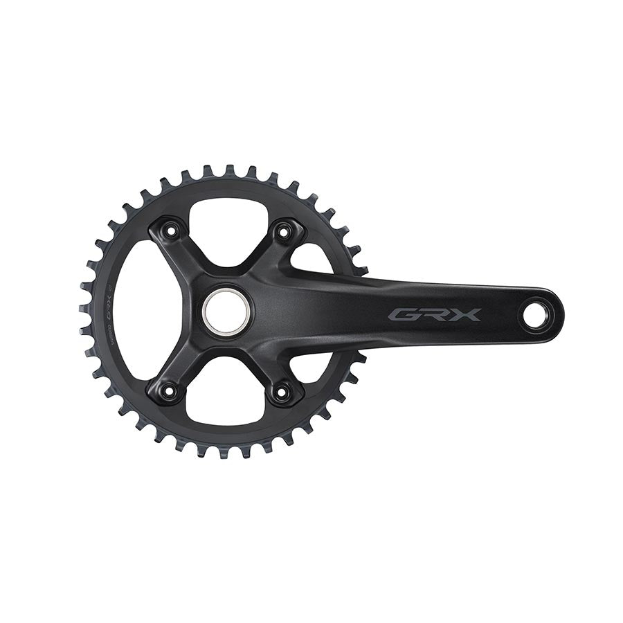 Shimano, GRX FC-RX600-1 40T, Crankset, Speed: 11, Spindle: 24mm, BCD: 110, 40, Hollowtech II, 165mm, Black, Road Disc, EFCRX600111AXB0