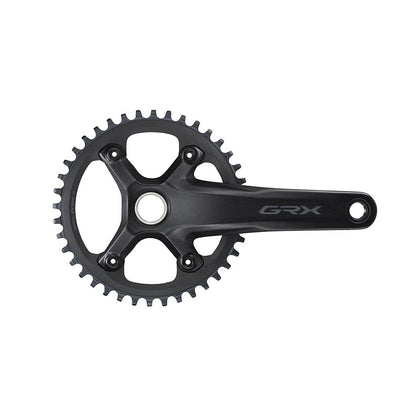 Shimano, GRX FC-RX600-1 40T, Crankset, Speed: 11, Spindle: 24mm, BCD: 110, 40, Hollowtech II, 165mm, Black, Road Disc, EFCRX600111AXB0