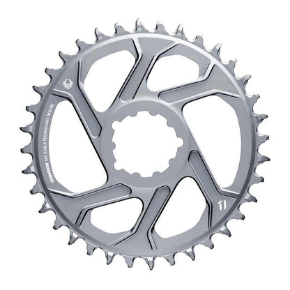 SRAM, X-SYNC 2 X01 Eagle Polar Grey, Chainring, Teeth: 30, Speed: 12, BCD: Direct Mount, Single, Alloy, Offset 6mm, Grey