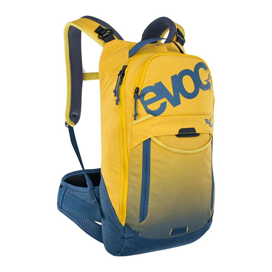 EVOC, Trail Pro 10, Protector backpack, 10L, Curry/Denim, SM