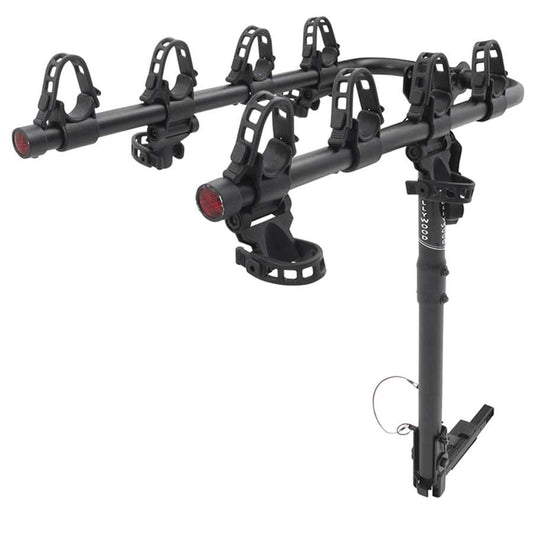 Hollywood Racks, Traveler 3 Bike, Hitch Mount Rack, 1-1/4'' and 2'', Bikes: 3, Black