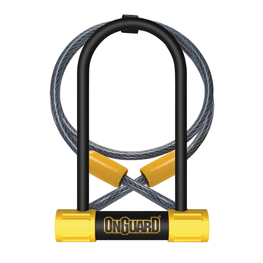 Onguard, Bulldog DT, U-Lock, Key, 90x175mm, 3.55''x6.90'', Thickness in mm: 13mm, Black