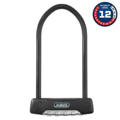 Abus, Granit Plus 470, U-Lock, Key, 12mm, 15.0cm x 23.0cm, 5.9'' x 9'', EZKF, Black