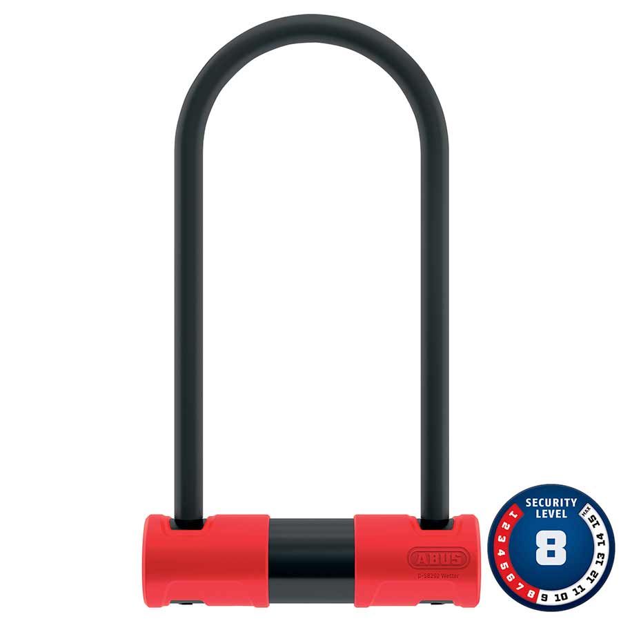 Abus, 440A Alarm, U-Lock, Key, 170x230mm, 6.7''x9'', Thickness in mm: 12mm, Black