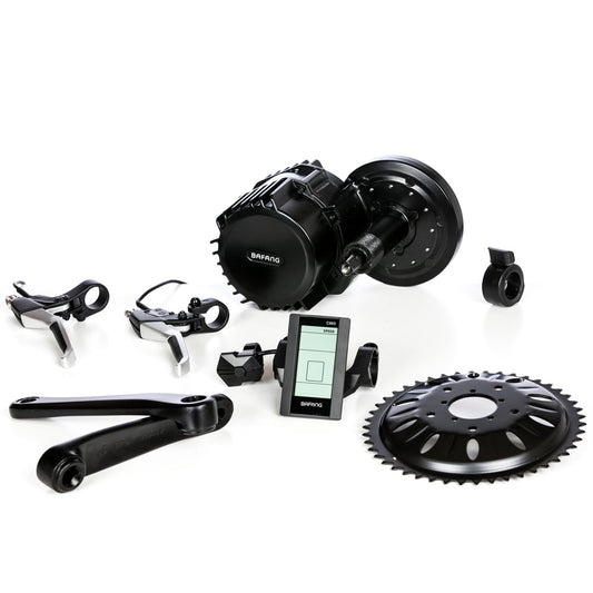 Mid-Drive Motor Conversion Kit with Downtube Battery - Installation Included