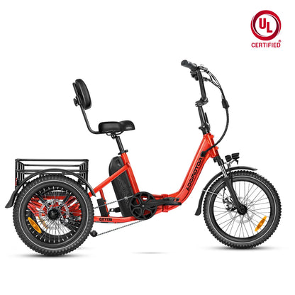 AddMotor - Ceitytri E-310 Folding eTrike