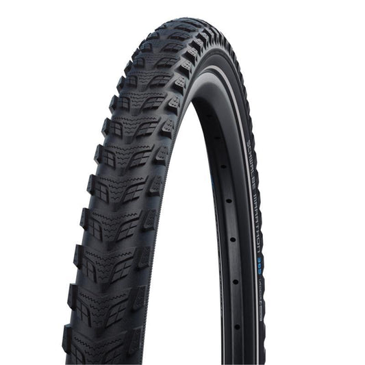 Schwalbe Marathon 365 Tire, 26 x 2.00 (50-559), Black w/Reflective Strip, GreenGuard, Addix 4season, Wire