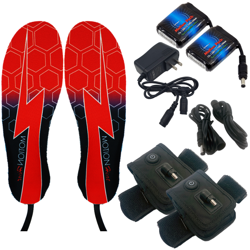 Battery heated insoles discount