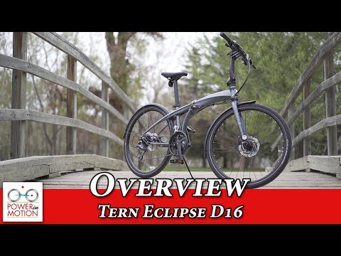 Tern Eclipse D16  - City Folding Bike - Winnipeg, Manitoba - power in motion
